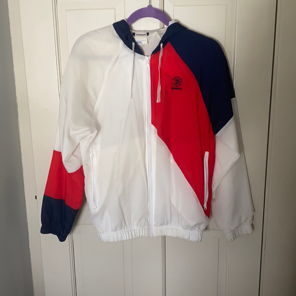 Retro styled Reebok Windbreaker